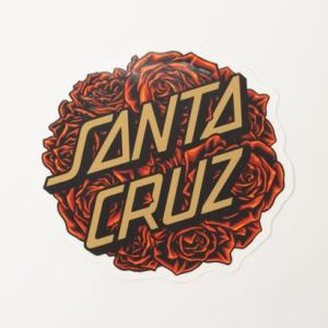 サンタクルーズ SANTA CRUZ BOUQUET STICKER 4IN×3.83IN （レッド）