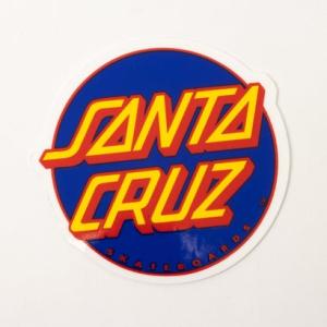 サンタクルーズ SANTA CRUZ OTHER DOT STICKER 3IN （ネイビー×レッド）