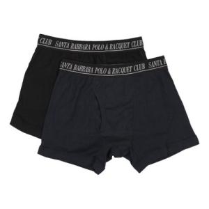 サンタバーバラ ポロ アンド ラケット クラブ SANTA BARBARA POLO&RACQUET CLUB サンタバーバラ無地ボクサー2枚組 【返
