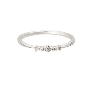 サマンサティアラ Samantha Tiara ダイヤモンド　リング (K10 WG)