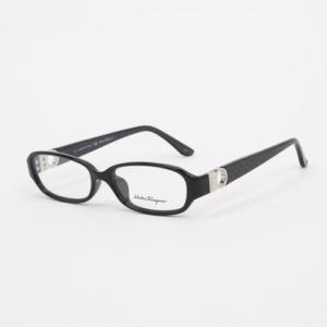 サルバトーレフェラガモ Salvatore Ferragamo メガネ 眼鏡 アイウェア レディース メンズ （ブラック）