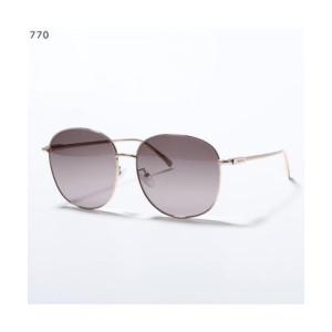 サルバトーレフェラガモ Salvatore Ferragamo FERRAGAMO サングラス SF310SLB ラウンド型 メタル （770/ローズ