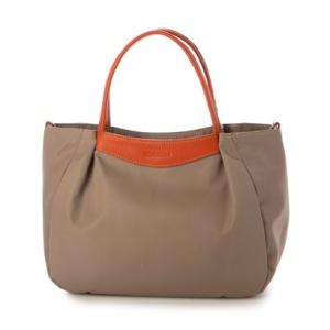 ショゾン SCHOZON プリート 2WAYハンドバッグ［11-2206］ （オレンジ）