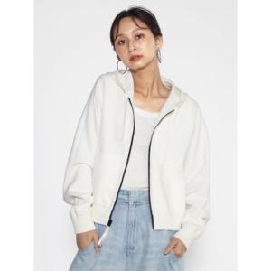 スコットクラブ SCOTCLUB リバーシブルロゴジップパーカー （オフホワイト）