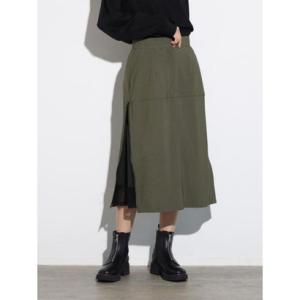 スコットクラブ SCOTCLUB サイドジップタイトスカート （カーキ）