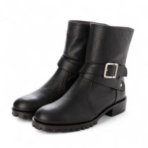 シューギャラリーオオタ SHOE GALLERY OTA ベルトデザインブーツ （BL）