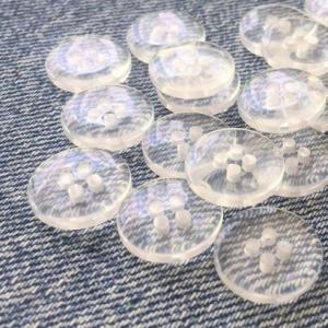 ショッピングゴー shoppinggo ボタン 4個セット 手芸 素材 13mm 4穴 ポリエステル系 可愛い プラボタン 手芸 手作り ハンドメイ