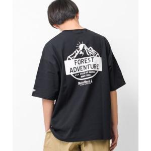 ラット エフェクト RAT EFFECT FOREST ADVENTUREビッグTシャツ （ブラック...