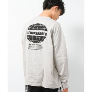 ラット エフェクト RAT EFFECT AtmosphereバックプリントロングTシャツ （ライト...