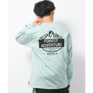 ラット エフェクト RAT EFFECT FOREST ADVENTUREロングTシャツ （グリーン...