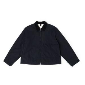 シンプリーコンプリケイテッド SIMPLYCOMPLICATED CORD COLLAR WORK JACKET （OBSIDIAN）