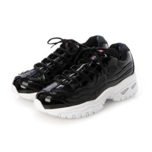 スケッチャーズ SKECHERS Dura Patent  Wavy Mudguard Lace-Up