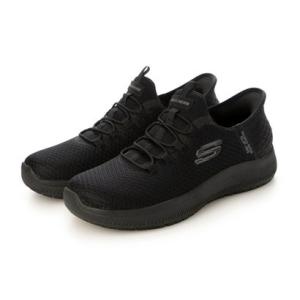 スケッチャーズ SKECHERS レディース スニーカー スリップインズ SUMMITS SR 防滑 108144 （ブラック）｜locondo-shopping