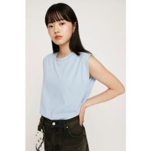 BASIC CREW NECK タンクトップ L/BLU1