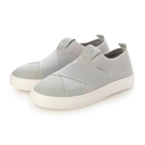 スマートウォーク SMARTWALK クロスストレッチデザインスニーカー （ライトグレー）