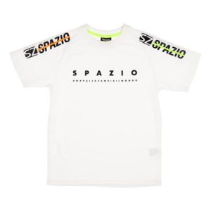 スパッツィオ SPAZIO ジュニア サッカー/フットサル 半袖シャツ Jr.ショルダーラインプラシャツ_ GE0863 （ホワイト）