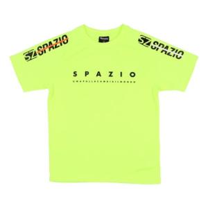 スパッツィオ SPAZIO ジュニア サッカー/フットサル 半袖シャツ Jr.ショルダーラインプラシャツ_ GE0863 （イエロー）