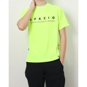 スパッツィオ SPAZIO メンズ サッカー/フットサル 半袖シャツ ロゴプラシャツ_ GE0814 （グリーン）