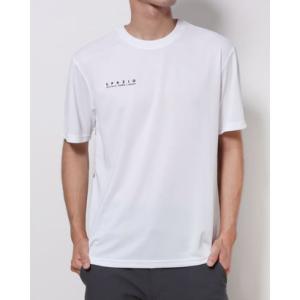スパッツィオ SPAZIO メンズ サッカー/フットサル 半袖シャツ ブロックロゴプラシャツ_ GE0911 （ホワイト）