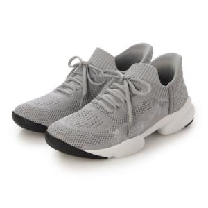 スピーディーダック SPEEDY DUCK カジュアル スリッポン スニーカー ストレッチメッシュ 通気性 軽量 ハンズフリー 8070 （シルバー）