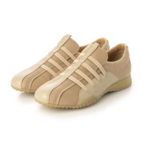 スピーディーダック SPEEDY DUCK レディース カジュアル スリッポン スニーカー 7604 （ベージュ）