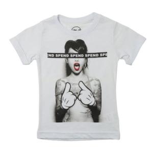 スペンド SPEND WOW KIDS T-SHIRT （ホワイト）