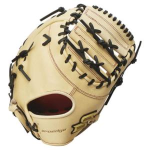エスエスケイ SSK 硬式プロエッジ一塁手用 ファーストミット （キャメル×ブラック）