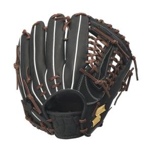 エスエスケイ SSK 軟式 プロエッジアドヴァンスド 外野手用 グローブ （ブラック×ブラウン）