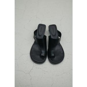 トングヒールサンダル BLK