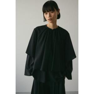 STYLEMIXER フリルブラウス（BLK）