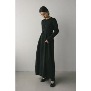2ピースアメスリフォルムワンピース BLK