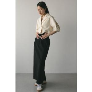 ハイストレッチタイトスカート BLK