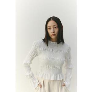 サッカーシャーリングトップ WHT