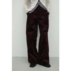 コーデュロイタックパンツ PUR