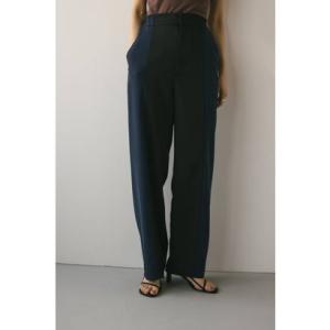 ツートーンリラックスラインパンツ BLK