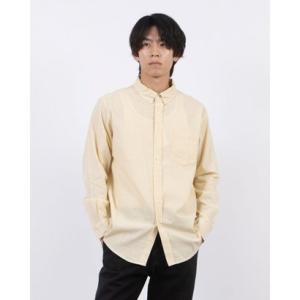 スタイルブロック STYLEBLOCK シャンブレー長袖BDシャツ （ベージュ）
