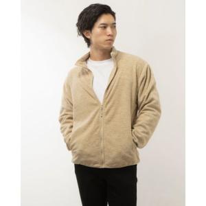 スタイルブロック STYLEBLOCK HIGHQUALITYフリースブルゾン （MIXベージュ）｜locondo-shopping