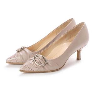 スタイルラボ Style Lab 高機能 Lab ロコモール レディースファッション Locomall ロコモールのスタイルラボ ベージュコンビ St512bw ブランド公式 バックルモチーフドレープパンプス