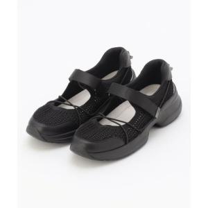 steppi ボリュームソール メリージェーン スニーカー （ブラック）