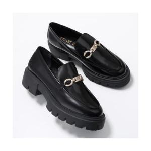 StuartWeitzman ローファー NOLITA SW SGNATRE LF SG816 （BLACK/ブラック）
