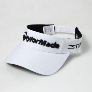 テーラーメイドゴルフ TaylorMade メンズ ゴルフ サンバイザー ツアーレーダーバイザー TF613 （ホワイト）｜locondo-shopping