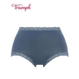 トリンプ Triumph SO NATURAL 7120 はきこみ深めショーツ M-L【返品不可商品】 （ネイビー）｜locondo-shopping