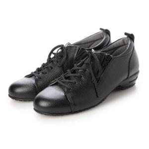 トキミノクツ 時見の靴 牛革ウォーキングシューズ 4E （ブラック）