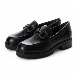 タマリス Tamaris ホースビットローファー （ブラック）