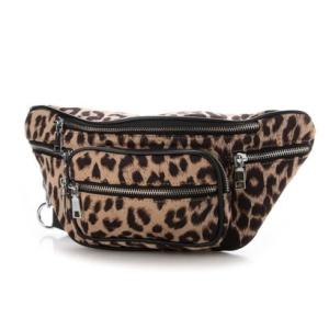 トミエコ Tomieco レオパード柄のボディバッグ 斜めに掛けてもポイントアップ （BEIGE/LEOPARD）