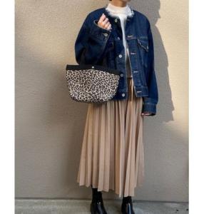 トミエコ Tomieco 【人気商品新色追加】トートバッグ 　キャンバス素材のアニマル柄（LEOPARD）