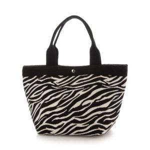 トミエコ Tomieco 【人気商品新色追加】トートバッグ 　キャンバス素材のゼブラ柄 （ZEBRA）｜locondo-shopping