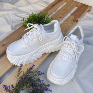 トミエコ Tomieco 厚底スニーカー 人気アイテムにNEWカラー追加 （WHITE）