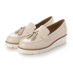タラントン バイ ダイアナ TALANTON by DIANA タッセル厚底ローファー （アイボリーカーフ）