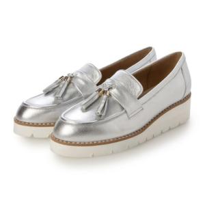 タラントン バイ ダイアナ TALANTON by DIANA タッセルローファー （シルバー箔本革）